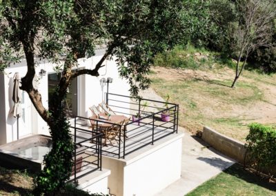 Location tourisme corse - Villa du Macchione - Bastia - Vue extérieur de la maison